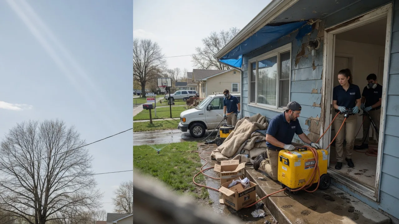 Basement Flood Cleanup in Keystone, IN near me